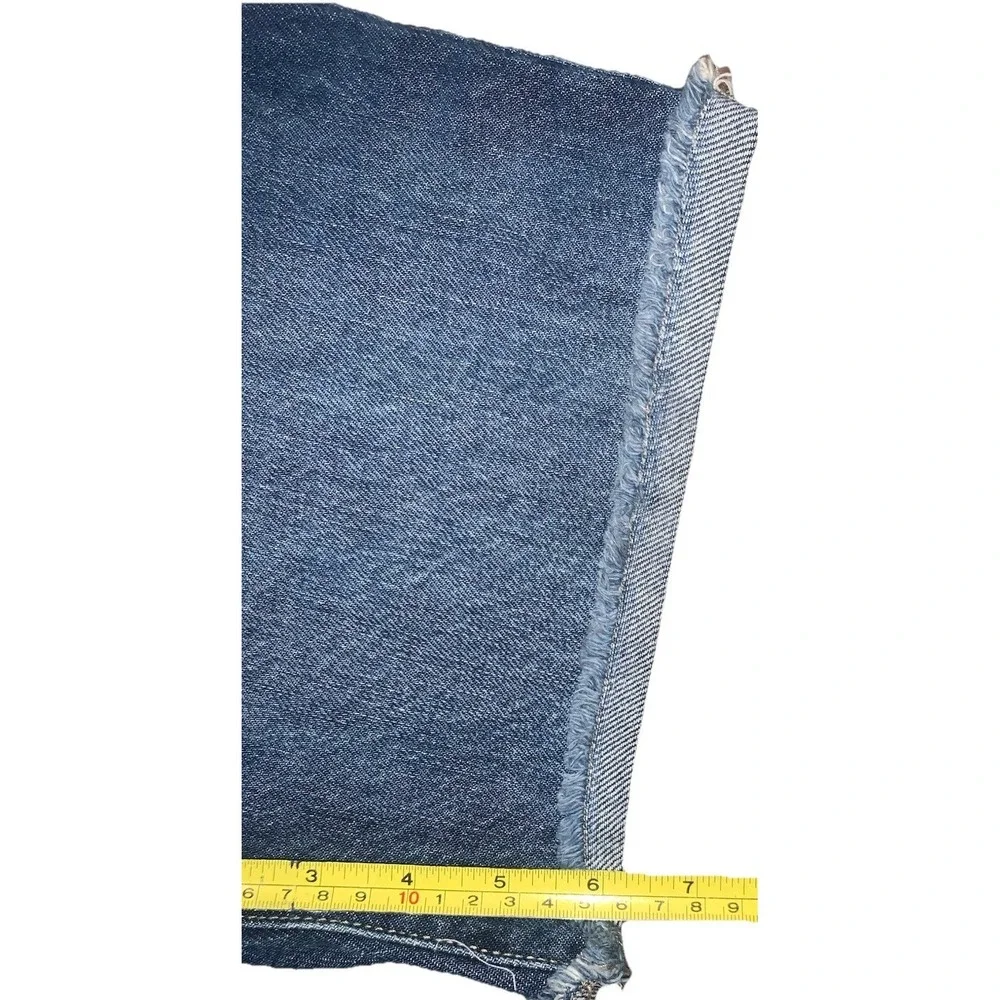 The Children's Place Girl's Jean Shorts 2 Pack Sz 16 Denim Midi‎ Long Distressed